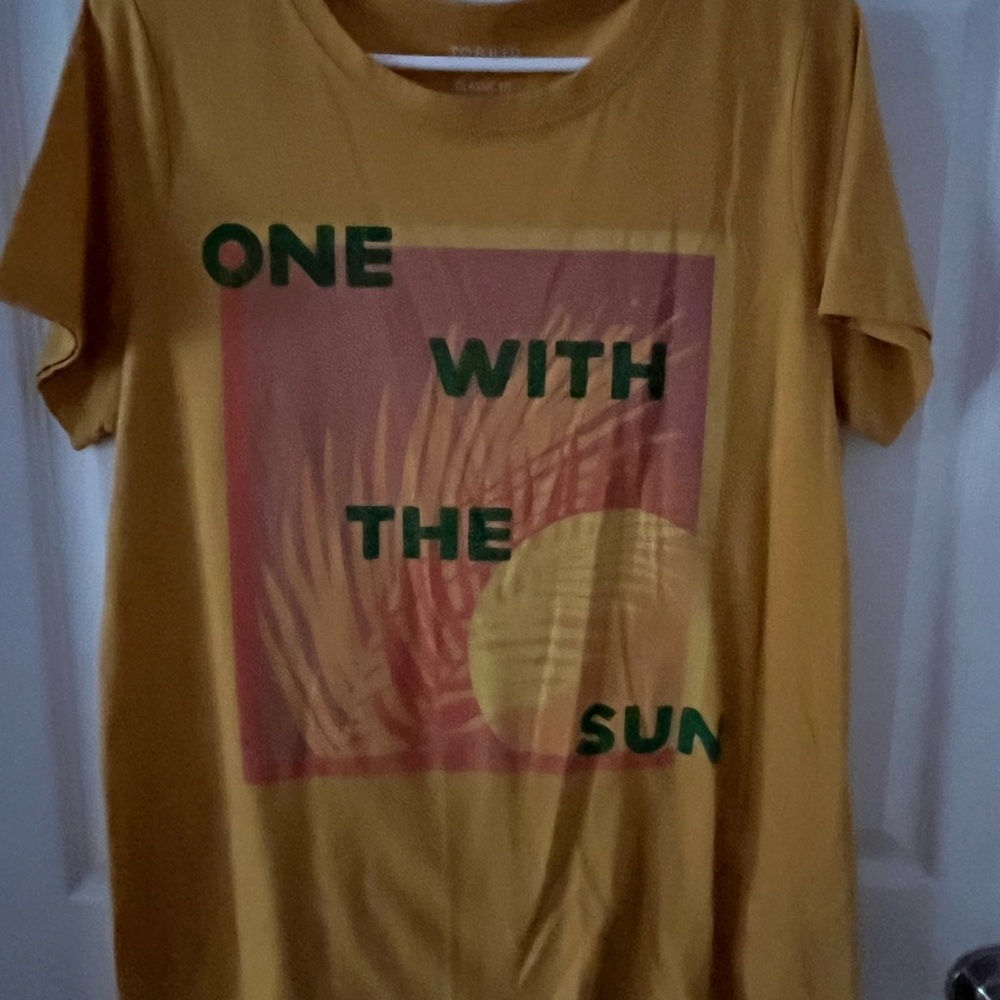 Torrid Yellow Graphic Short Sleeve Tee